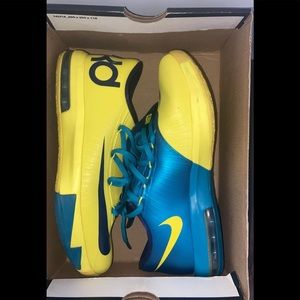 Nike kd 6 sonic yellow